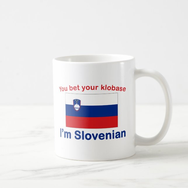 Slovenian Klobase Coffee Mug (Right)