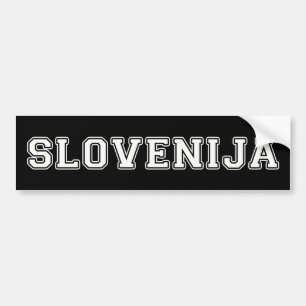 Slovenija Bumper Sticker