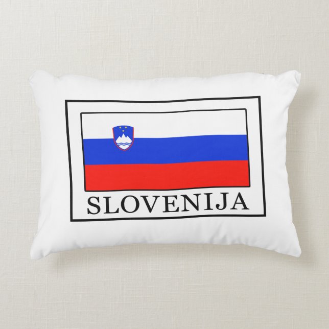 Slovenija Decorative Cushion (Front)