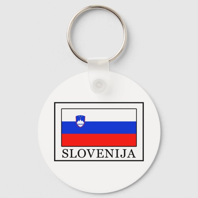 Slovenija Key Ring (Front)