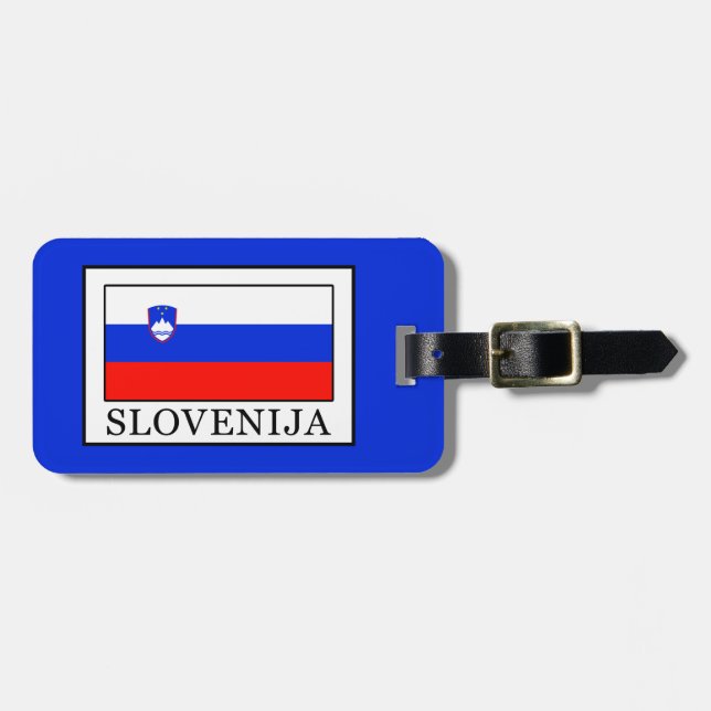 Slovenija Luggage Tag (Front Horizontal)