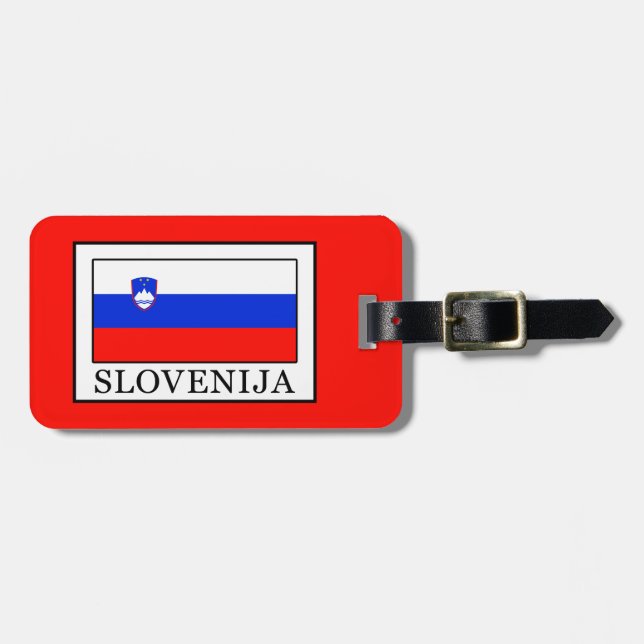 Slovenija Luggage Tag (Front Horizontal)