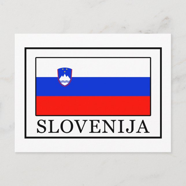 Slovenija Postcard (Front)