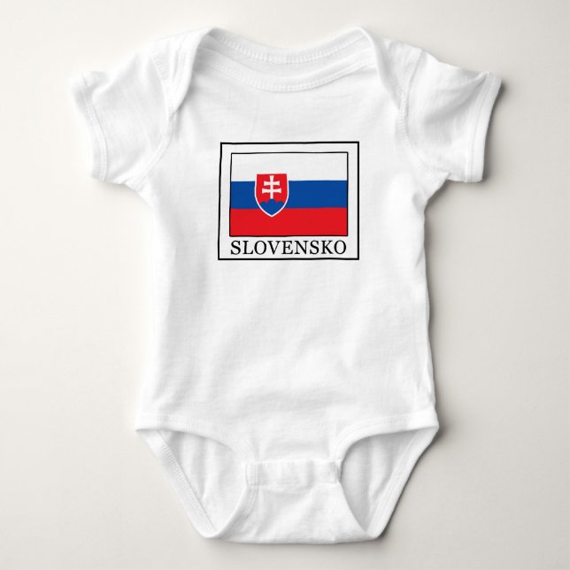 Slovensko Baby Bodysuit (Front)