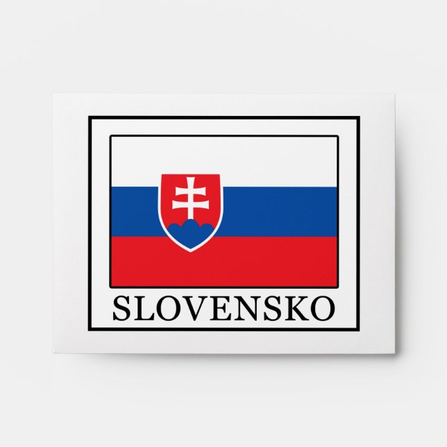Slovensko Envelopes (Front)