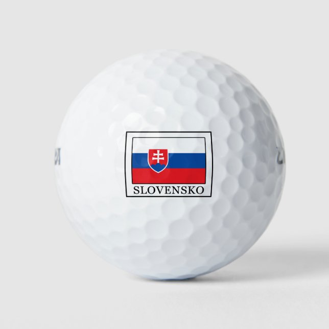 Slovensko Golf Balls (Front)