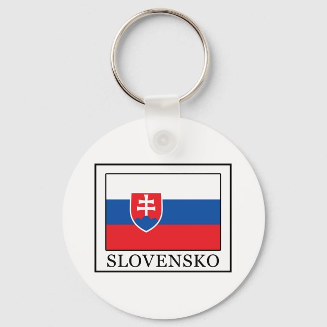 Slovensko Key Ring (Front)