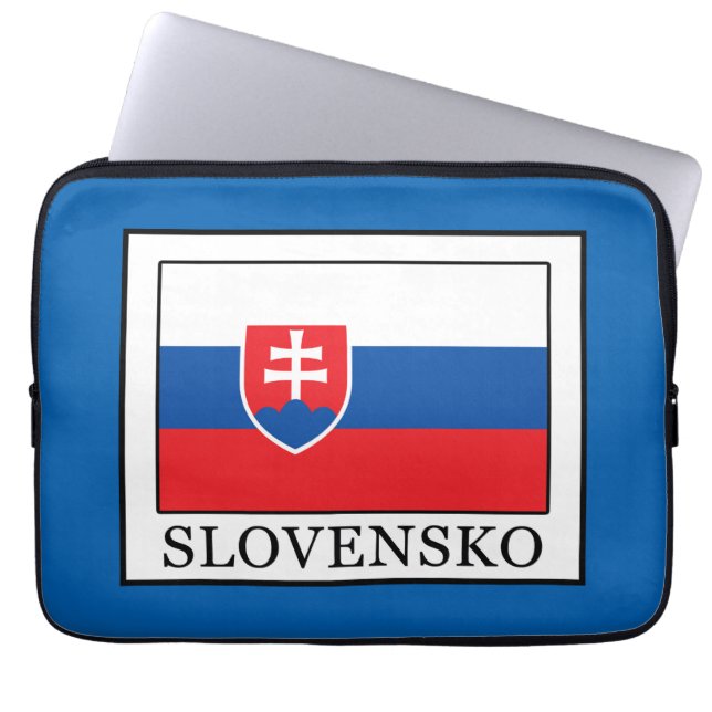 Slovensko Laptop Sleeve (Front)