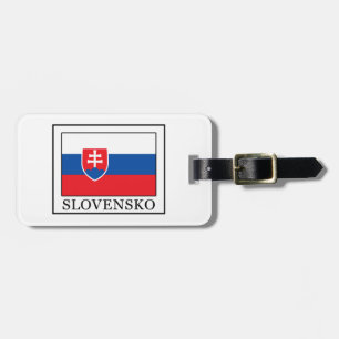 Slovensko Luggage Tag