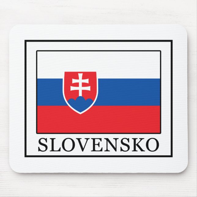 Slovensko Mouse Mat (Front)