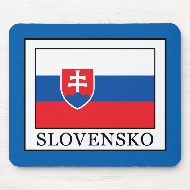 Slovensko Mouse Mat (Front)