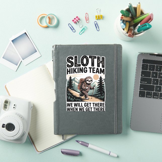 Slow and Steady Sloth Hiking Team (iPad Cover)