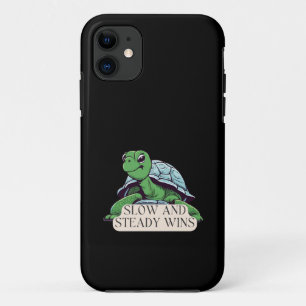 Slow And Steady Wins Turtle iPhone 11 Case