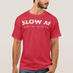 Slow atrial fibrillation T-Shirt<br><div class="desc">Slow atrial fibrillation .Check out our Biology t shirts selection for the very best in unique or custom,  handmade pieces from our clothing shops.</div>