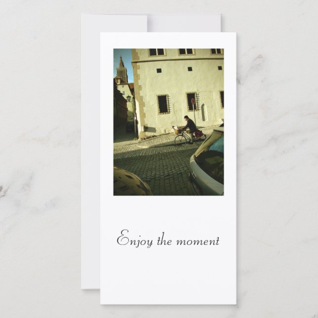 Slow bike riding with your dog (Front)