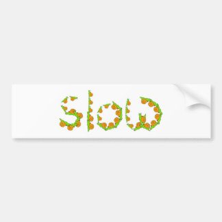 Slow Bumper Sticker