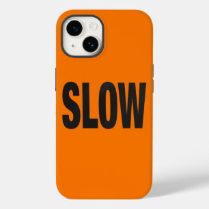 Slow Caution Sign Case-Mate iPhone 14 Case