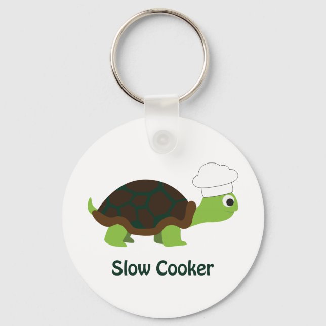 Slow Cooker Key Ring (Front)