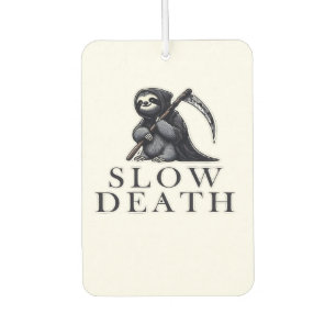 Slow Death Essential T-Shirt Car Air Freshener