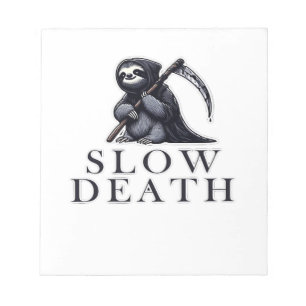 Slow Death Essential T-Shirt Notepad