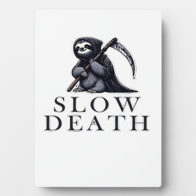 Slow Death Essential T-Shirt Plaque (Front)