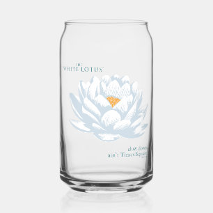 Slow Down, Ain’t Times Square - The White Lotus Can Glass