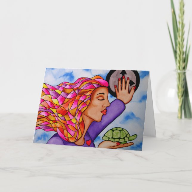 Slow Down by Rita Loyd Card (Front)