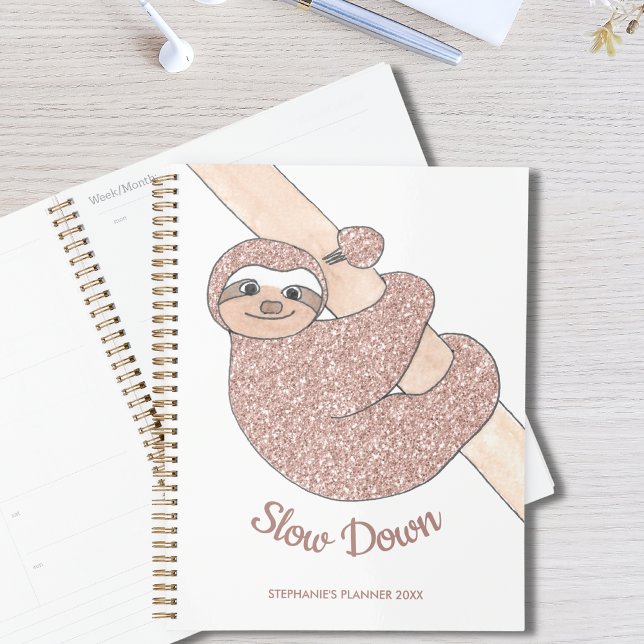 Slow Down Cute Sloth Planner (Creator Uploaded)