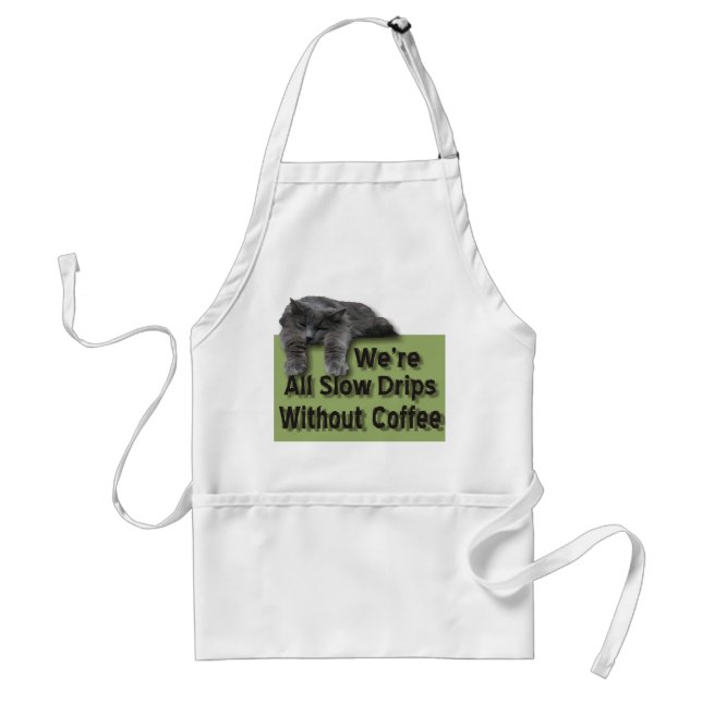Slow Drip Standard Apron (Front)