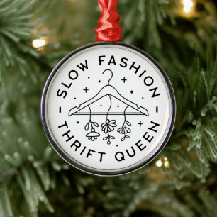 Slow fashion thrift queen aesthetic metal tree decoration
