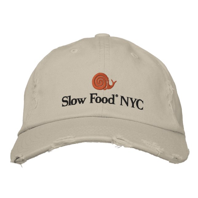 Slow Food NYC cap (Front)