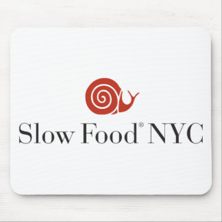 Slow Food NYC logo products Mouse Mat
