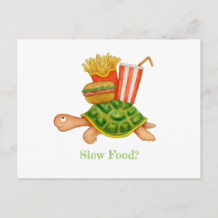 Slow Food Postcard