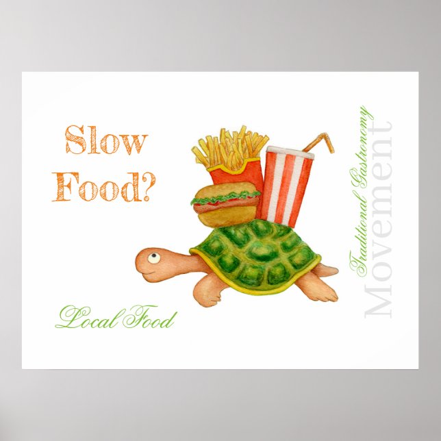 Slow Food Poster (Front)