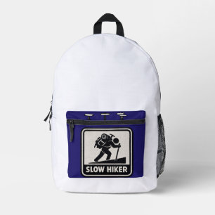Slow Hiker Graphic Backpack