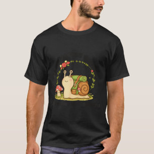 Slow hiking society be there in a minute snail T-Shirt