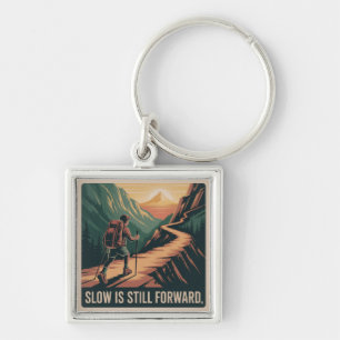 Slow Is Still Forward Key Ring