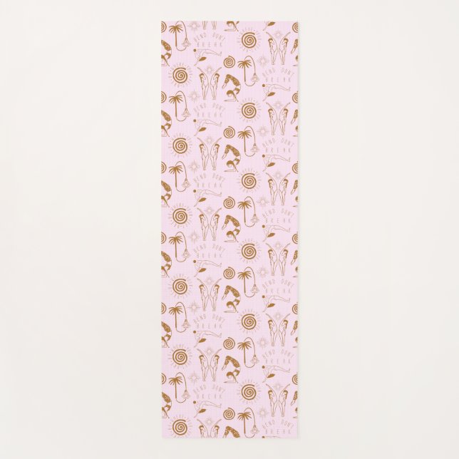 Slow Life Design Co Yoga Mat (Front)