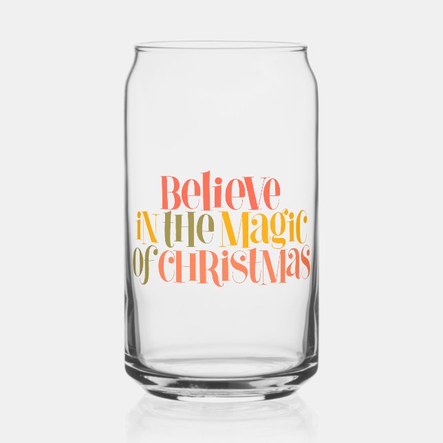 Slow Living Lifestyle Design Can Glass (Front)