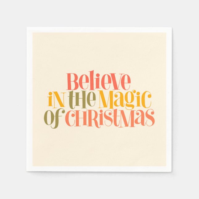 Slow Living Lifestyle Design Napkin (Front)