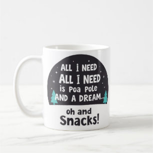 Slow Living & Snack Lover Coffee Mug