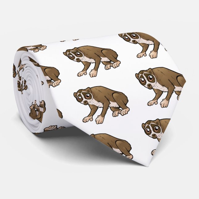 Slow Loris Tie (Rolled)