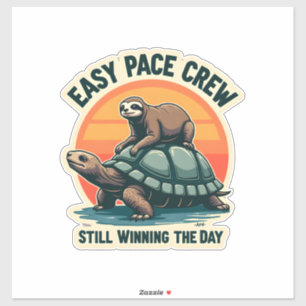 Slow Pace Squad Vintage Animal Runner Shirt 2