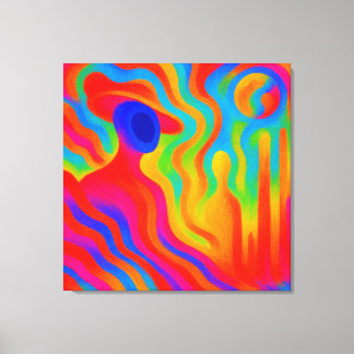 slow perception canvas print