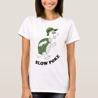 Slow Poke Turtle with Hat T-Shirt