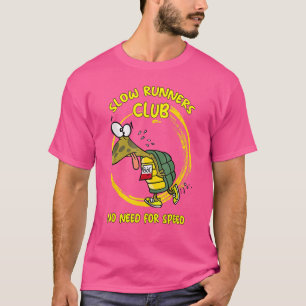 Slow Runners Club No Need No Speed Turtle Jogger T-Shirt