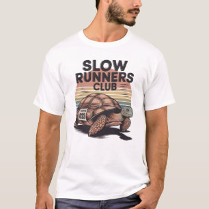 Slow Runners Club - Running  T-Shirt