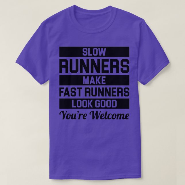 Slow Runners T-Shirt (Design Front)