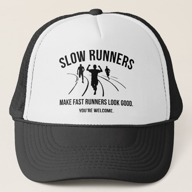 Slow Runners Trucker Hat (Front)