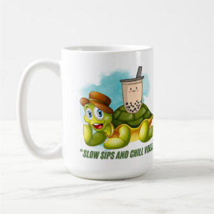 SLOW SIPS AND CHILL VIBES  COFFEE MUG